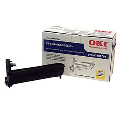 OEM Okidata 43381701 Drum Unit - Yellow-E045-047
